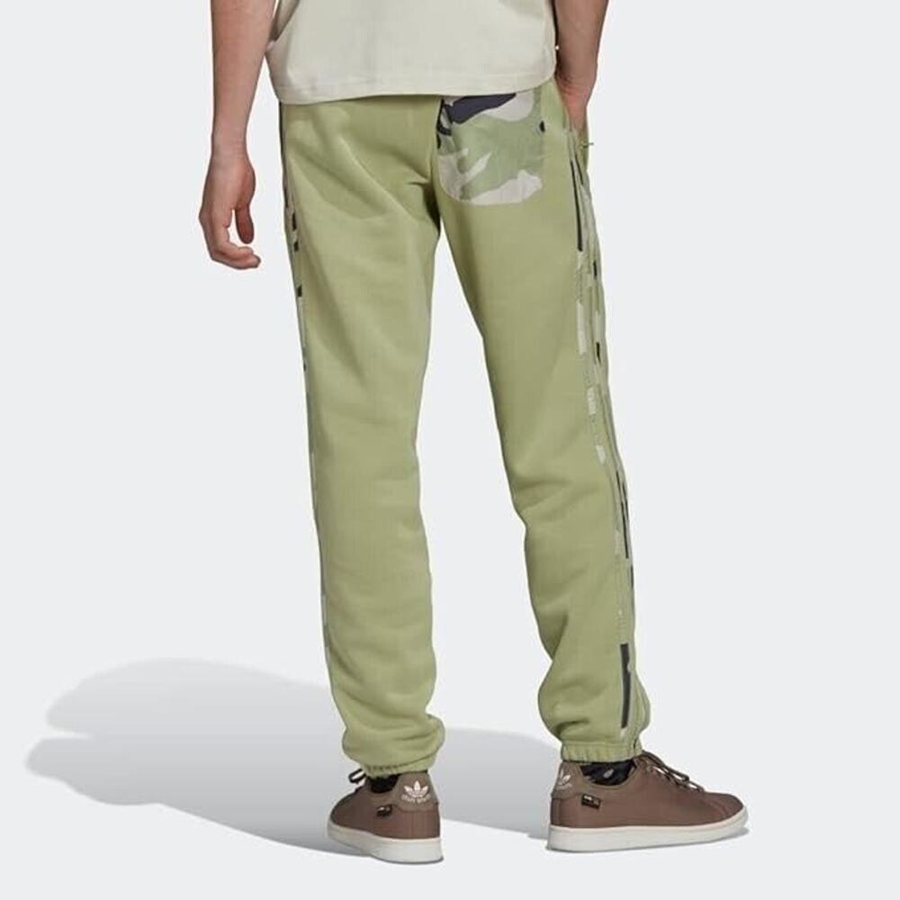Adidas Joggers Originals Camo Magic Lime Regular Fit Sweatpants Mens Meduim NEW - Picture 2 of 4
